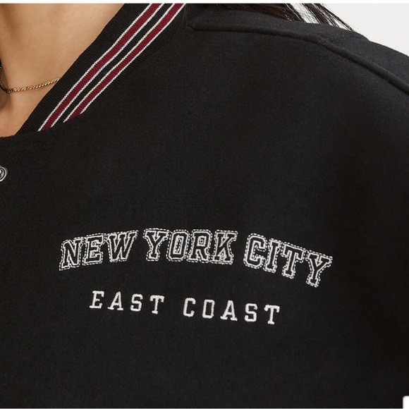 Aeropostale NYC varsity bomber jacket - Picture 5 of 7